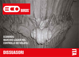 Brochure Dissuasori Ecobirds® - Osd gruppo Ecotech srl - Allontanamento piccioni,disinfestazione,HACCP, roditori