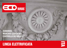 Brochure Linea Elettrificata Ecobirds® - Osd gruppo Ecotech srl - Allontanamento piccioni,disinfestazione,HACCP, roditori