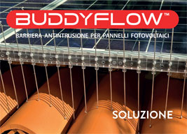 Buddyflow™ - Barriera Antivolatili per Pannelli fotovoltaici