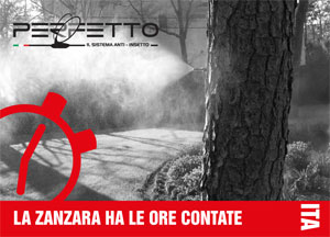 PERFETTO - La zanzara ha le ore contate, sistema antinsetto